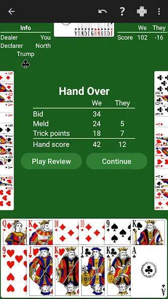 Скачать Pinochle — Expert AI (Пиночле) взлом на бесконечные деньги + мод меню screen 3