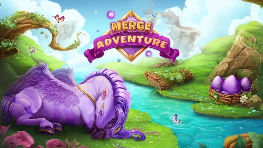 Скачать Merge Adventure: Magic Dragons (Мердж Приключения) взлом на бесконечные деньги + мод меню screen 5