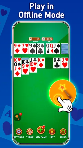 Скачать Solitaire: Classic Card Game (Клондайк Солитер) взлом на бесконечные деньги + мод меню screen 5