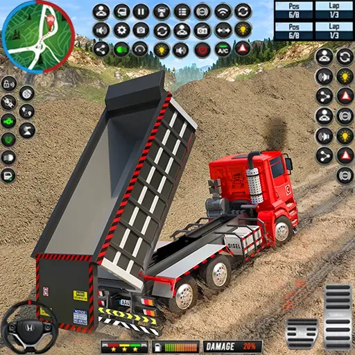 Скачать Cargo Truck Driving Truck Game (Ойл трек геймс симулятор 3D) взлом на бесконечные деньги + мод меню screen 1