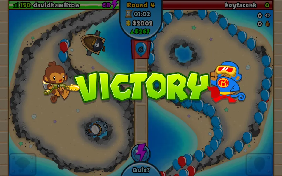 Скачать Bloons TD Battles (Блунс ТД Батлз) взлом на бесконечные деньги + мод меню screen 3