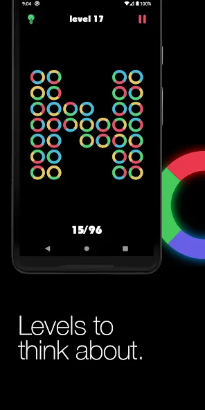 Скачать Logic circles. Puzzle game. взлом на бесконечные деньги + мод меню screen 3