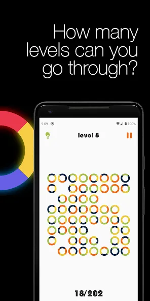 Скачать Logic circles. Puzzle game. взлом на бесконечные деньги + мод меню screen 4