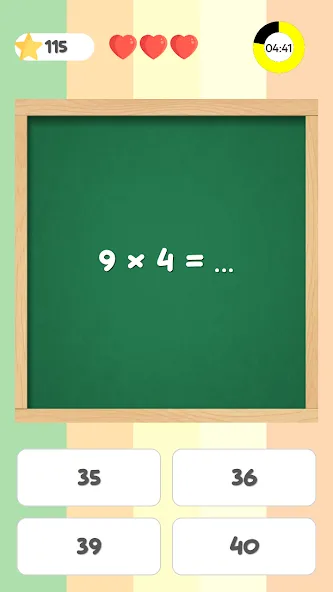 Скачать Math Quiz взлом на бесконечные деньги + мод меню screen 4