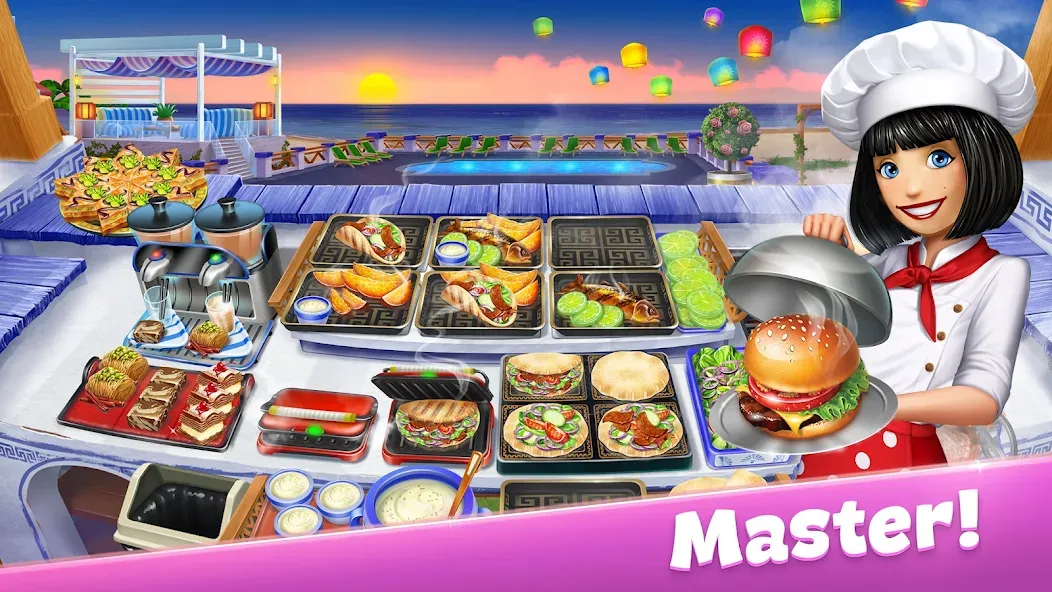 Скачать Cooking Fever: Restaurant Game взлом на бесконечные деньги + мод меню screen 3