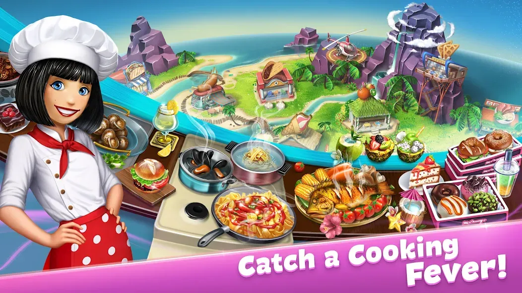 Скачать Cooking Fever: Restaurant Game взлом на бесконечные деньги + мод меню screen 5