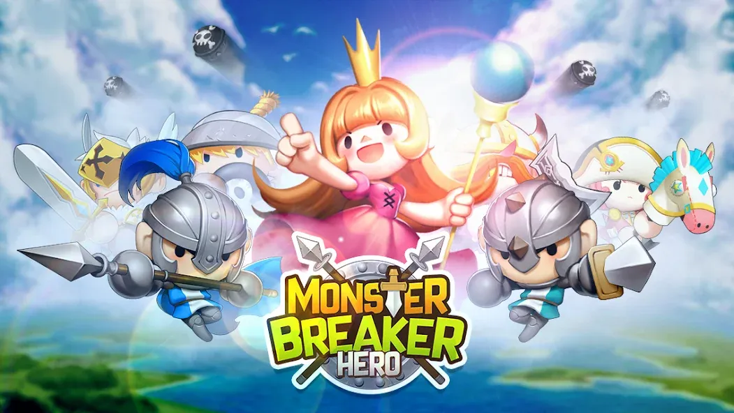 Скачать Monster Breaker Hero (Монстер Брейкер Герой) взлом на бесконечные деньги + мод меню screen 1