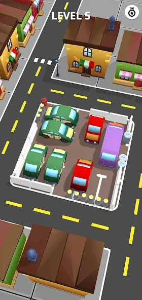 Скачать Car Parking Jam 3D: Move it! взлом на бесконечные деньги + мод меню screen 3