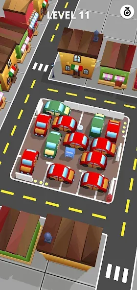 Скачать Car Parking Jam 3D: Move it! взлом на бесконечные деньги + мод меню screen 5