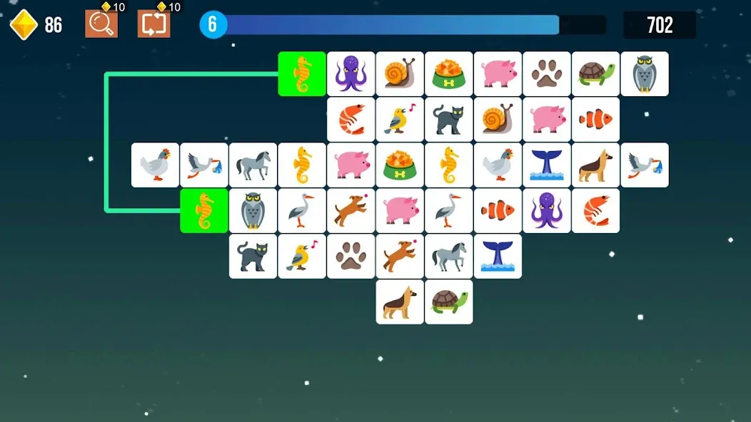 Скачать Pet Connect: Tile Puzzle Match (Пет Коннект) взлом на бесконечные деньги + мод меню screen 5