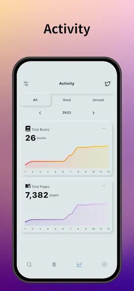 Скачать Hon — Book Tracker Reading Log (Хон) бесплатно screen 2