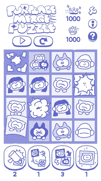 Скачать PURPLACE Merge Puzzle (Парплейс Мрдж Паззл) взлом на бесконечные деньги + мод меню screen 3