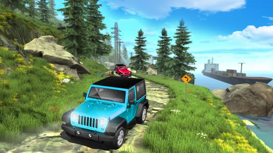 Скачать 4X4 Offroad SUV Driving Games взлом на бесконечные деньги + мод меню screen 3