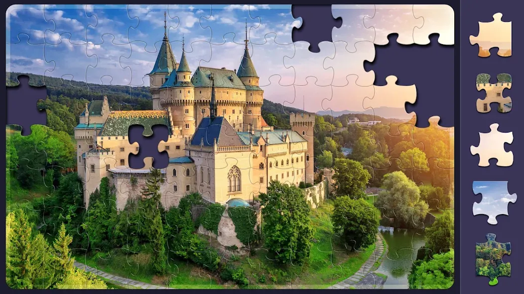 Скачать Relax Jigsaw Puzzles взлом на бесконечные деньги + мод меню screen 1