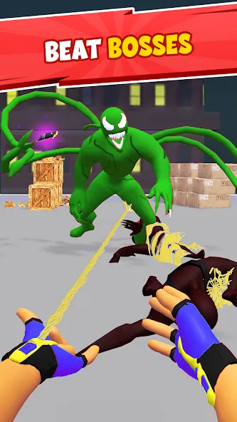 Скачать Web Master 3D: Superhero Games взлом на бесконечные деньги + мод меню screen 5