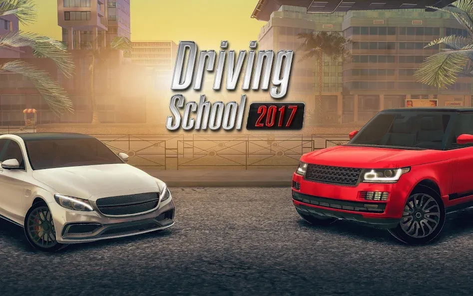 Скачать Driving School 2017 (Драйвинг Скул 2017) взлом на бесконечные деньги + мод меню screen 1