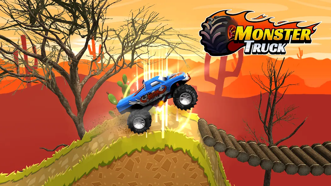 Скачать Monster truck: Extreme racing взлом на бесконечные деньги + мод меню screen 1