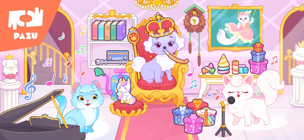 Скачать Princess Palace Pets World взлом на бесконечные деньги + мод меню screen 4