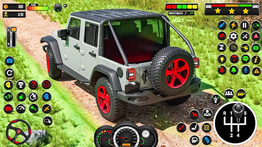 Скачать Offroad 4×4 Jeep Driving Game взлом на бесконечные деньги + мод меню screen 2