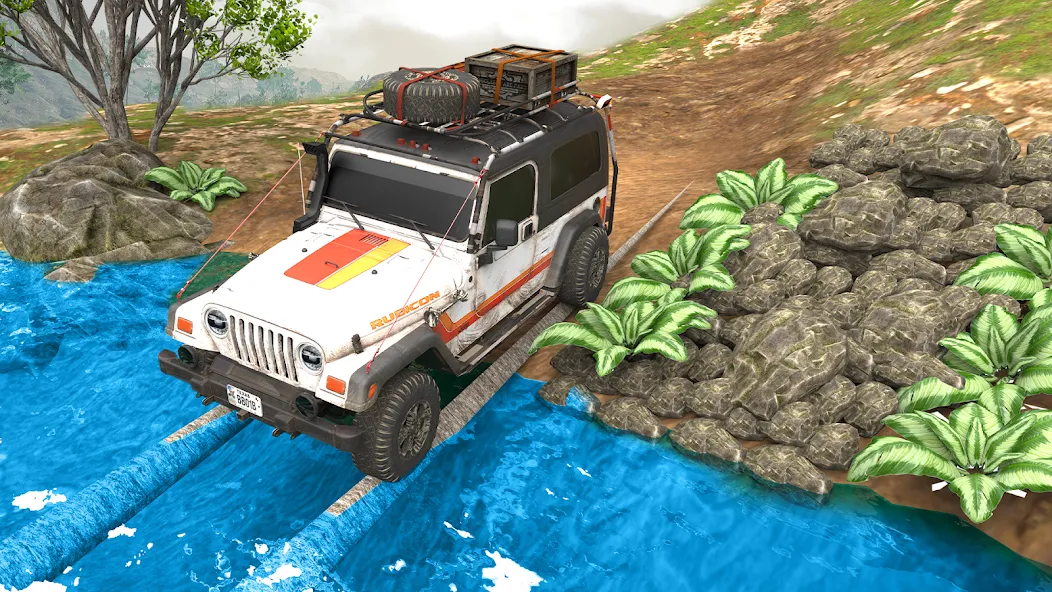 Скачать Offroad 4×4 Jeep Driving Game взлом на бесконечные деньги + мод меню screen 5