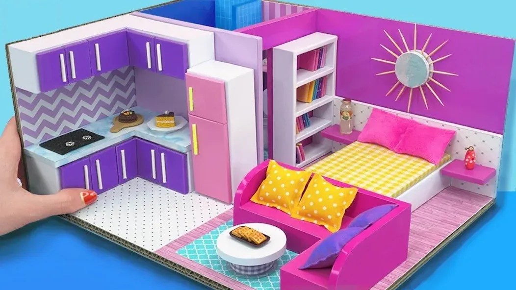 Скачать Girl Doll House Design Games взлом на бесконечные деньги + мод меню screen 5