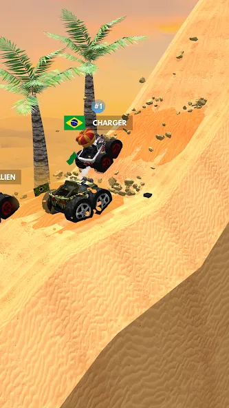 Скачать Rock Crawling: Racing Games 3D (Роккраулинг) взлом на бесконечные деньги + мод меню screen 5