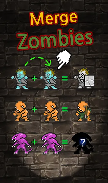 Скачать Grow Zombie VIP : Merge Zombie взлом на бесконечные деньги + мод меню screen 1