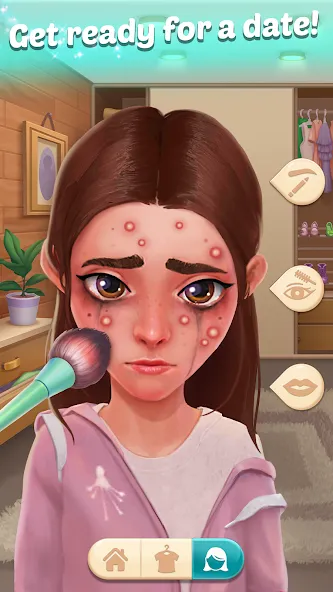 Скачать Family Town: Match-3 Makeover (Фэмили Таун) взлом на бесконечные деньги + мод меню screen 4