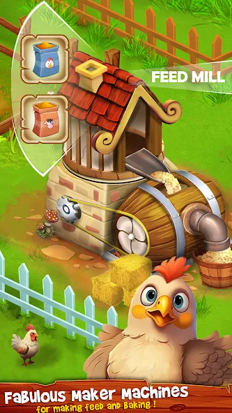 Скачать Country Valley Farming Game (Парадайз Хей Фарм Айленд) взлом на бесконечные деньги + мод меню screen 2