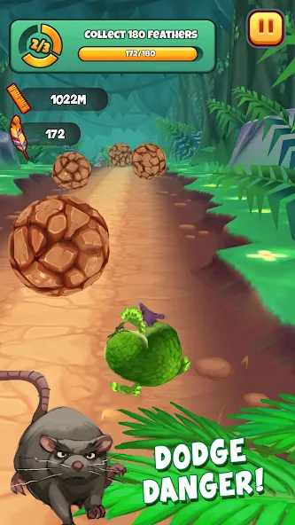 Скачать Kakapo Run: Animal Rescue Game (Какапо Ран) взлом на бесконечные деньги + мод меню screen 4