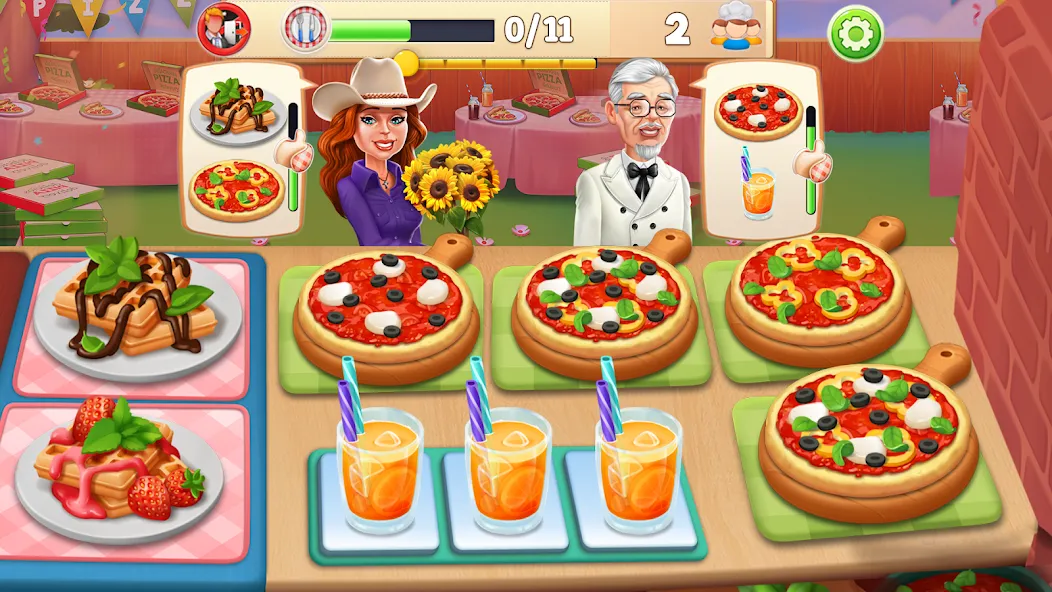 Скачать Cooking Market-Restaurant Game взлом на бесконечные деньги + мод меню screen 5