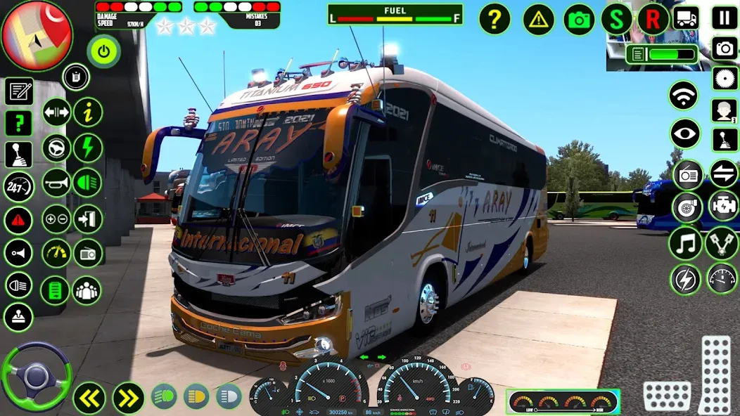 Скачать Euro Coach Bus Simulator 3D (Паблик Коуч Бас Драйвинг 3Д) взлом на бесконечные деньги + мод меню screen 1