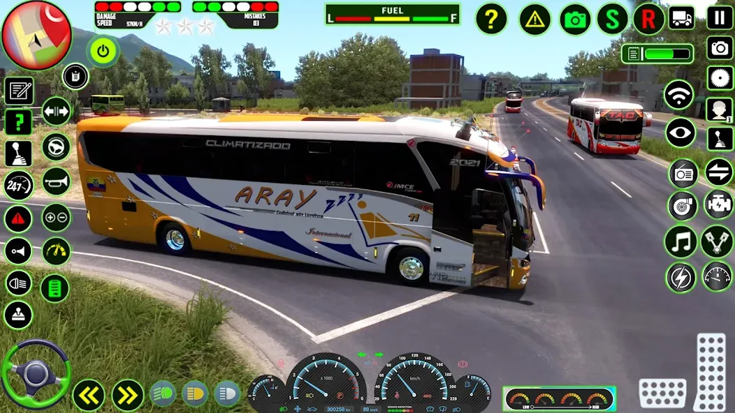 Скачать Euro Coach Bus Simulator 3D (Паблик Коуч Бас Драйвинг 3Д) взлом на бесконечные деньги + мод меню screen 4