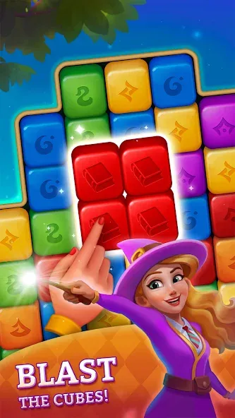 Скачать Magic Blast: Mystery Puzzle (Маджик Бласт) взлом на бесконечные деньги + мод меню screen 2