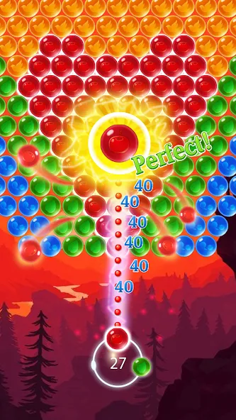 Скачать Bubble Shooter Magic Forest (Бабл шутер Магик Форест) взлом на бесконечные деньги + мод меню screen 1