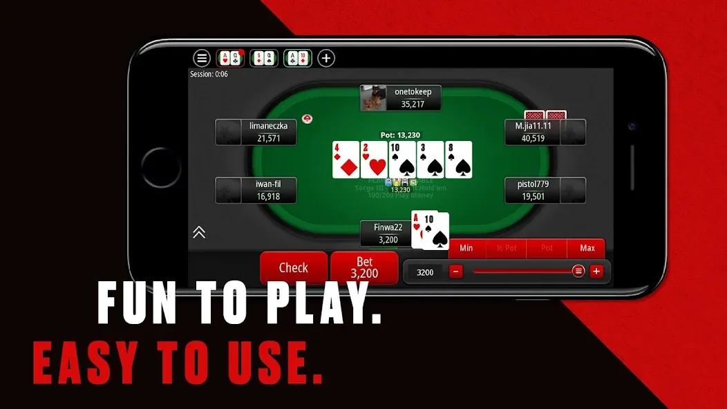 Скачать PokerStars: Texas Holdem Games (ПокерСтарс) взлом на бесконечные деньги + мод меню screen 2