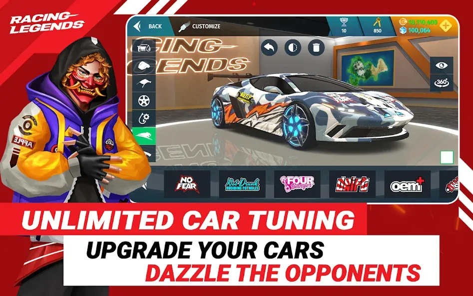 Скачать Racing Legends Funzy (Расинг Легендс Фанзи) взлом на бесконечные деньги + мод меню screen 3