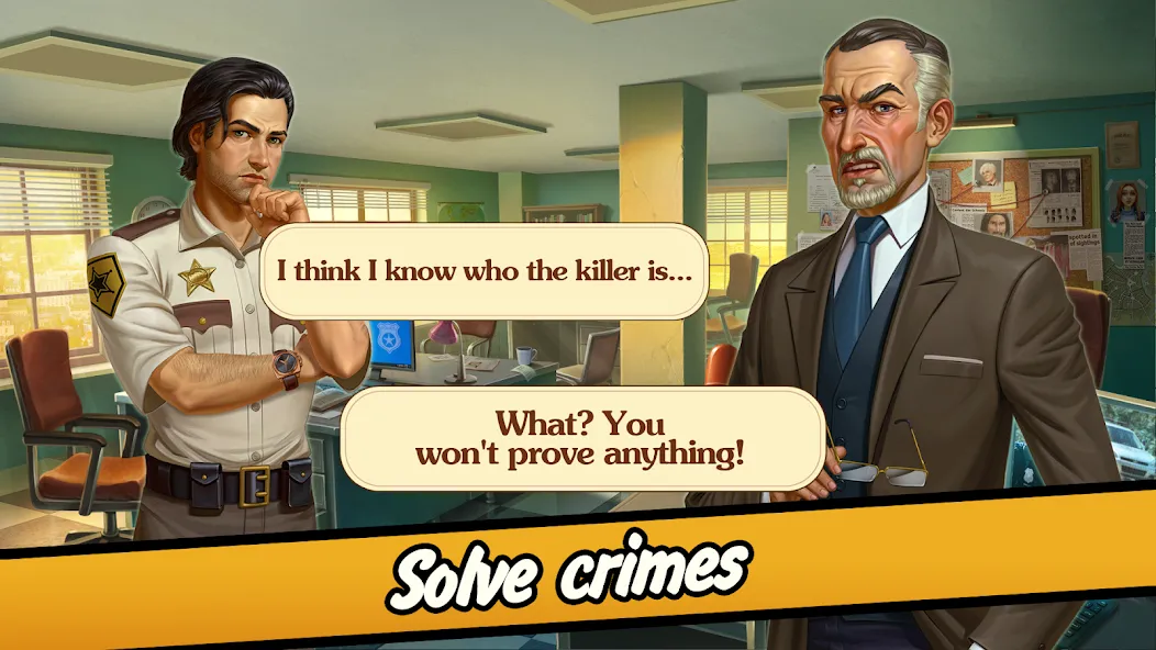 Скачать Solitaire Crime Stories взлом на бесконечные деньги + мод меню screen 4