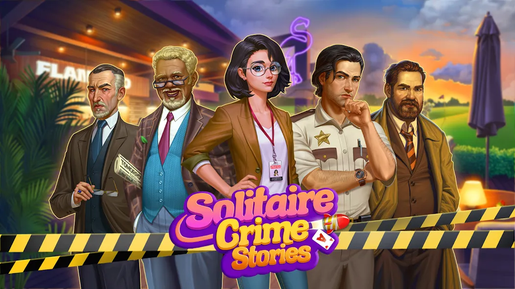 Скачать Solitaire Crime Stories взлом на бесконечные деньги + мод меню screen 5