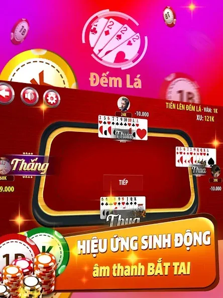 Скачать Tiến Lên Đếm Lá — Tien Len взлом на бесконечные деньги + мод меню screen 4