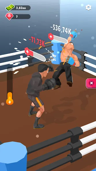 Скачать Tap Punch — 3D Boxing (Тап Панч) взлом на бесконечные деньги + мод меню screen 4