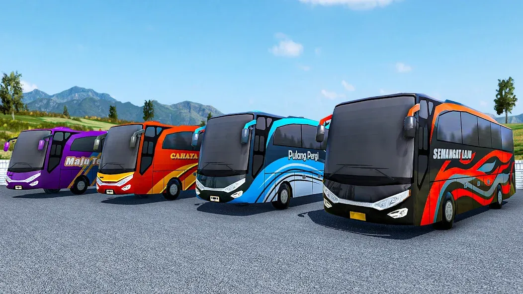 Скачать Highway Bus Simulator Bus Game взлом на бесконечные деньги + мод меню screen 3