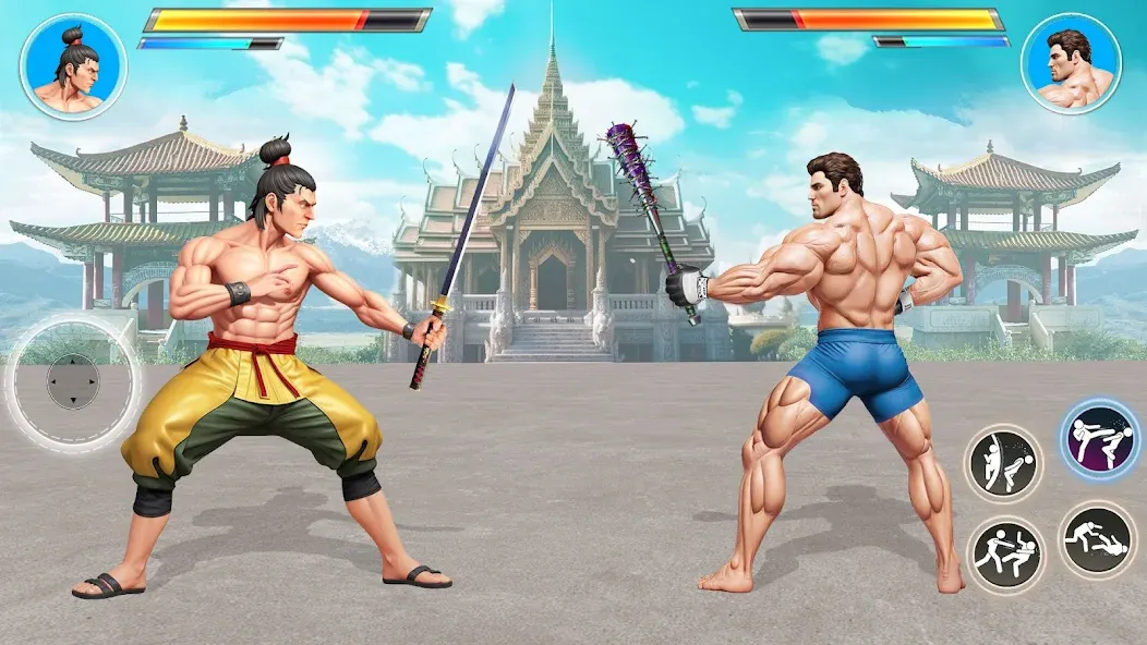 Скачать Kung Fu Karate Fighting Games взлом на бесконечные деньги + мод меню screen 2