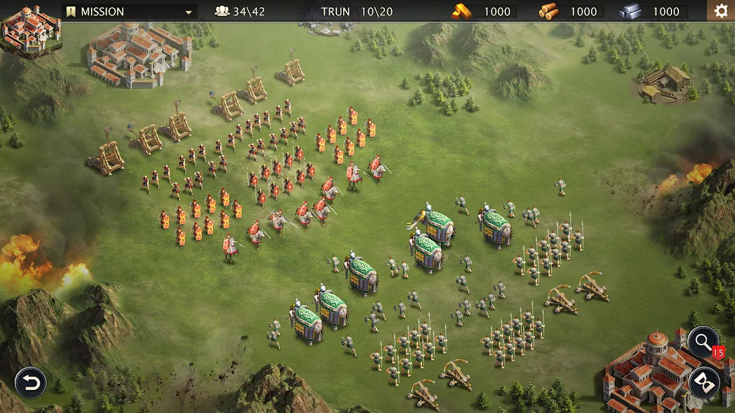 Скачать Grand War: Rome Strategy Games (Гранд Вар) взлом на бесконечные деньги + мод меню screen 4