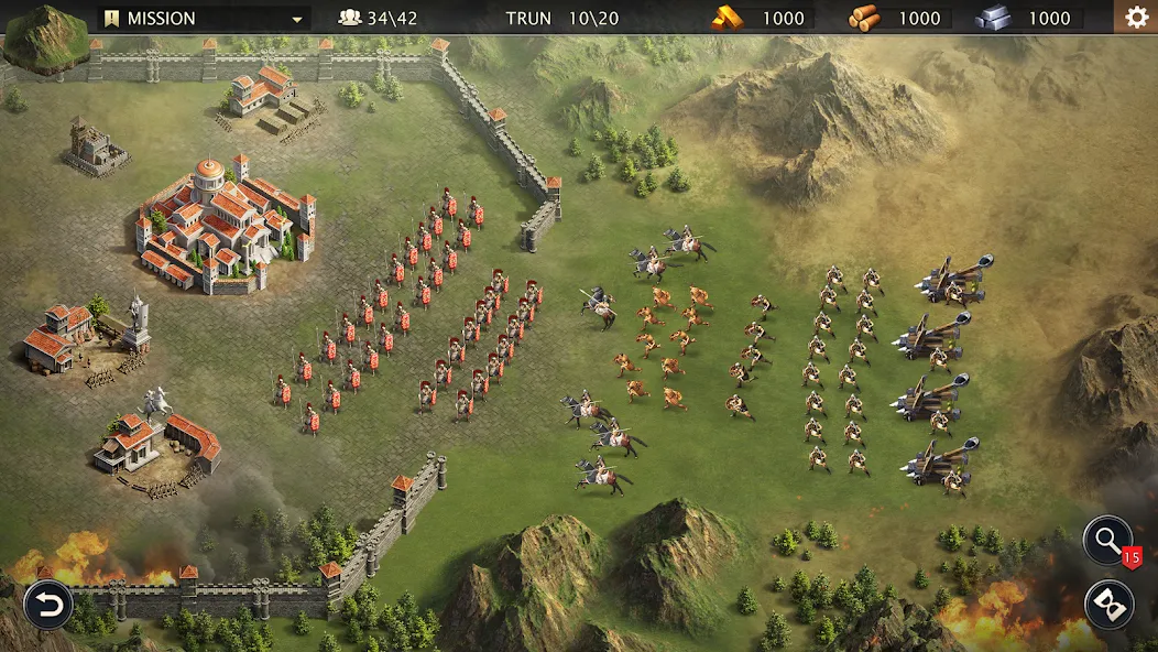 Скачать Grand War: Rome Strategy Games (Гранд Вар) взлом на бесконечные деньги + мод меню screen 5