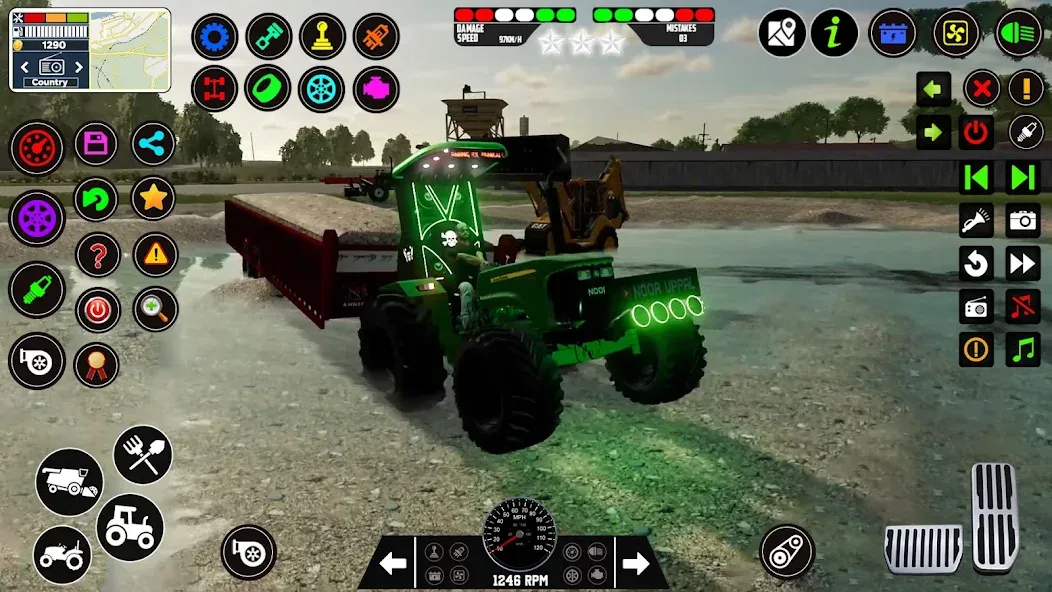 Скачать Indian Tractor Farming Games взлом на бесконечные деньги + мод меню screen 3