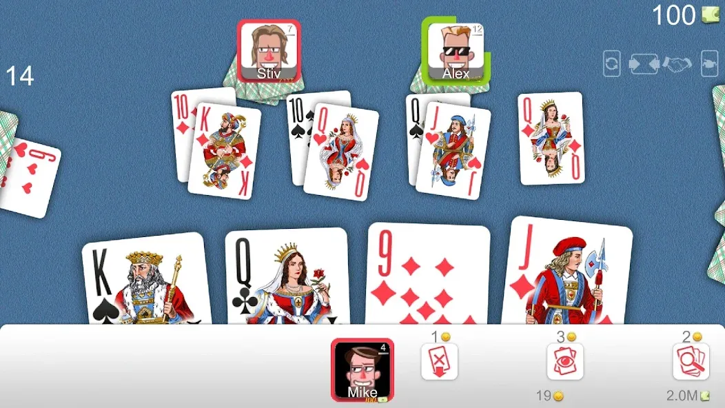 Скачать Durak Online взлом на бесконечные деньги + мод меню screen 3