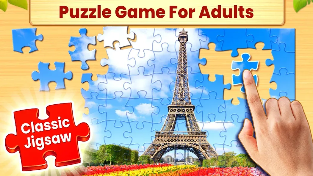 Скачать Jigsaw Puzzles: Picture Puzzle взлом на бесконечные деньги + мод меню screen 1