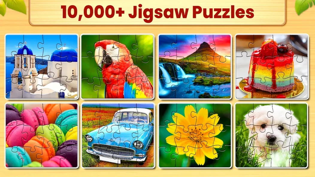 Скачать Jigsaw Puzzles: Picture Puzzle взлом на бесконечные деньги + мод меню screen 2