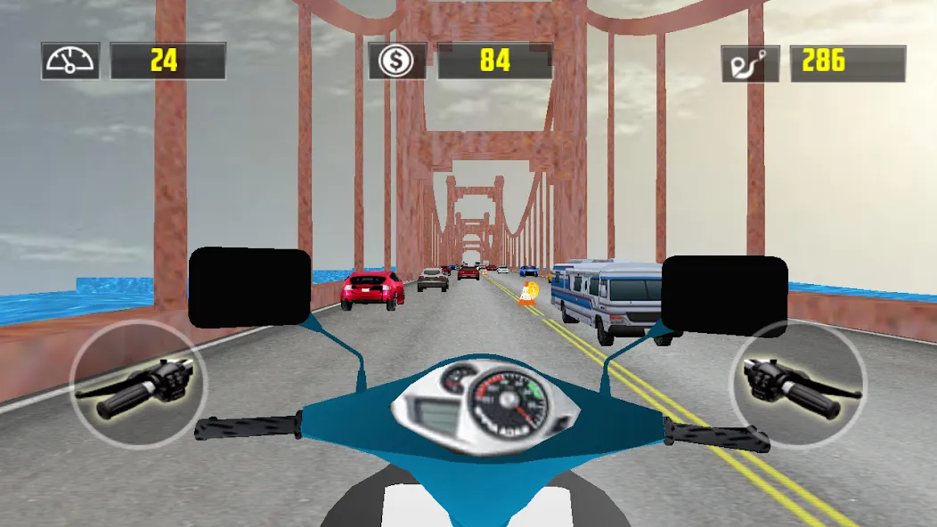 Скачать Traffic Rider+ взлом на бесконечные деньги + мод меню screen 3